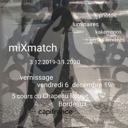 flyer expo miXmatch à Bordeaux